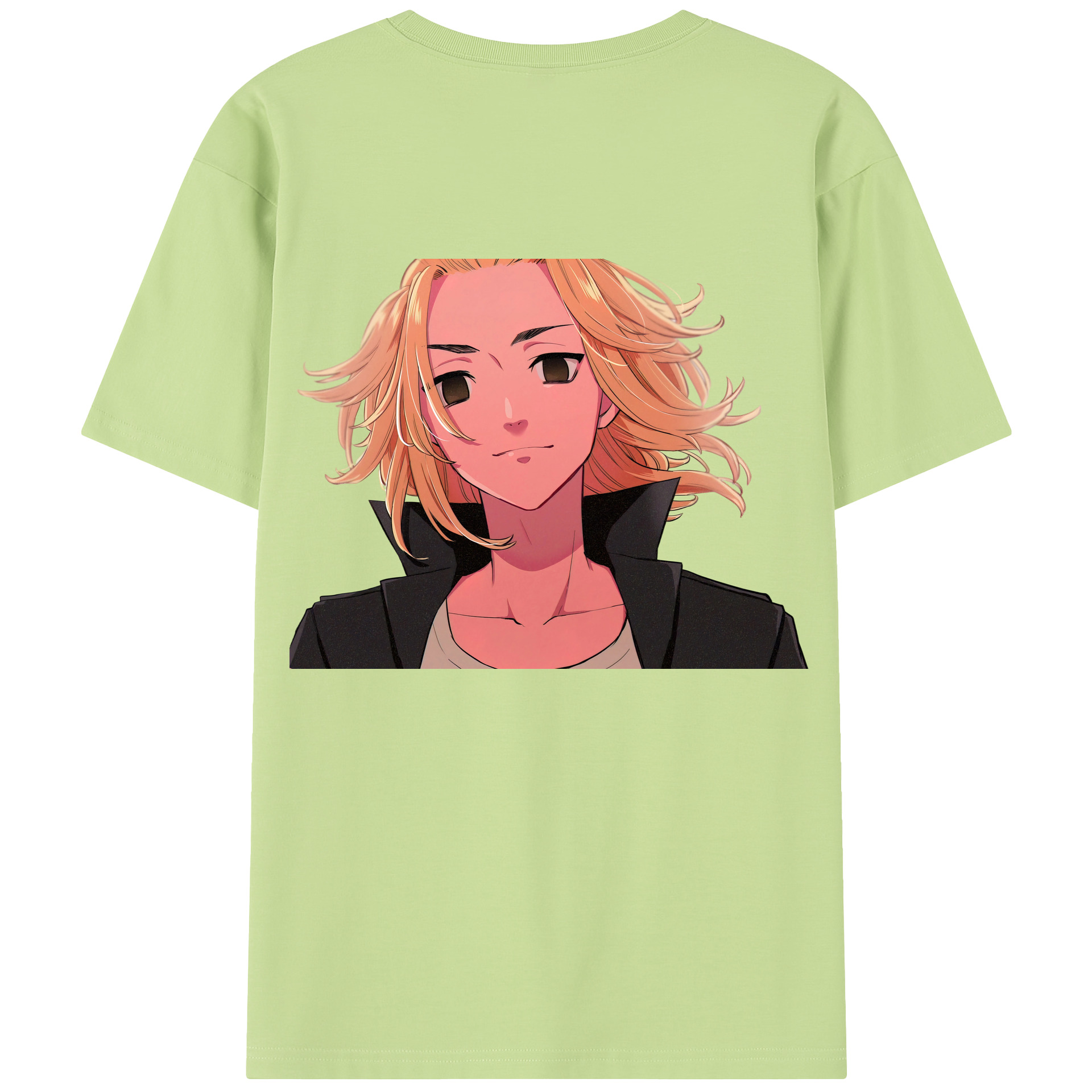 （画像用） 東京リベンジャーズ Tokyo Revengers 綿100％半袖Tシャツ（背面プリント）